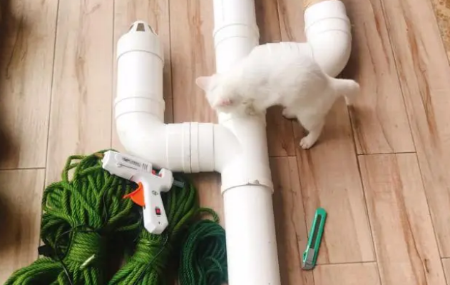 一张图教你如何做猫爬架！