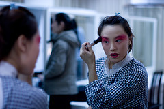 冯蕴在化妆 冯蕴在化妆